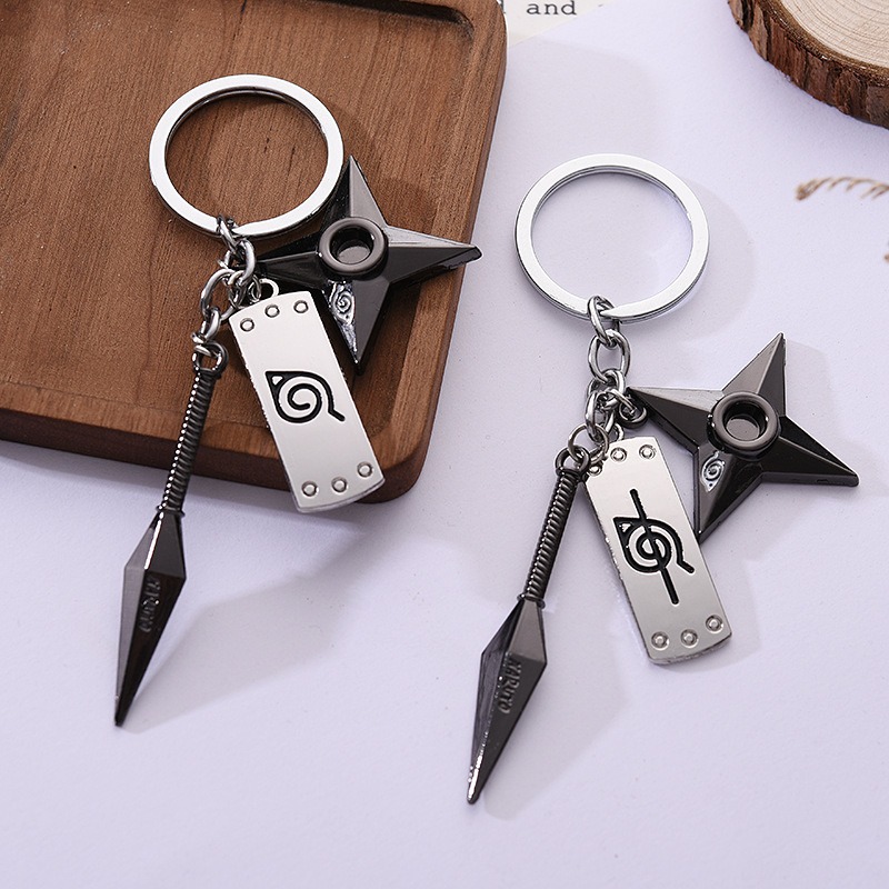 Car Accessories Toy - 반다이 애니메이션 나루토 키체인 자동차 키백