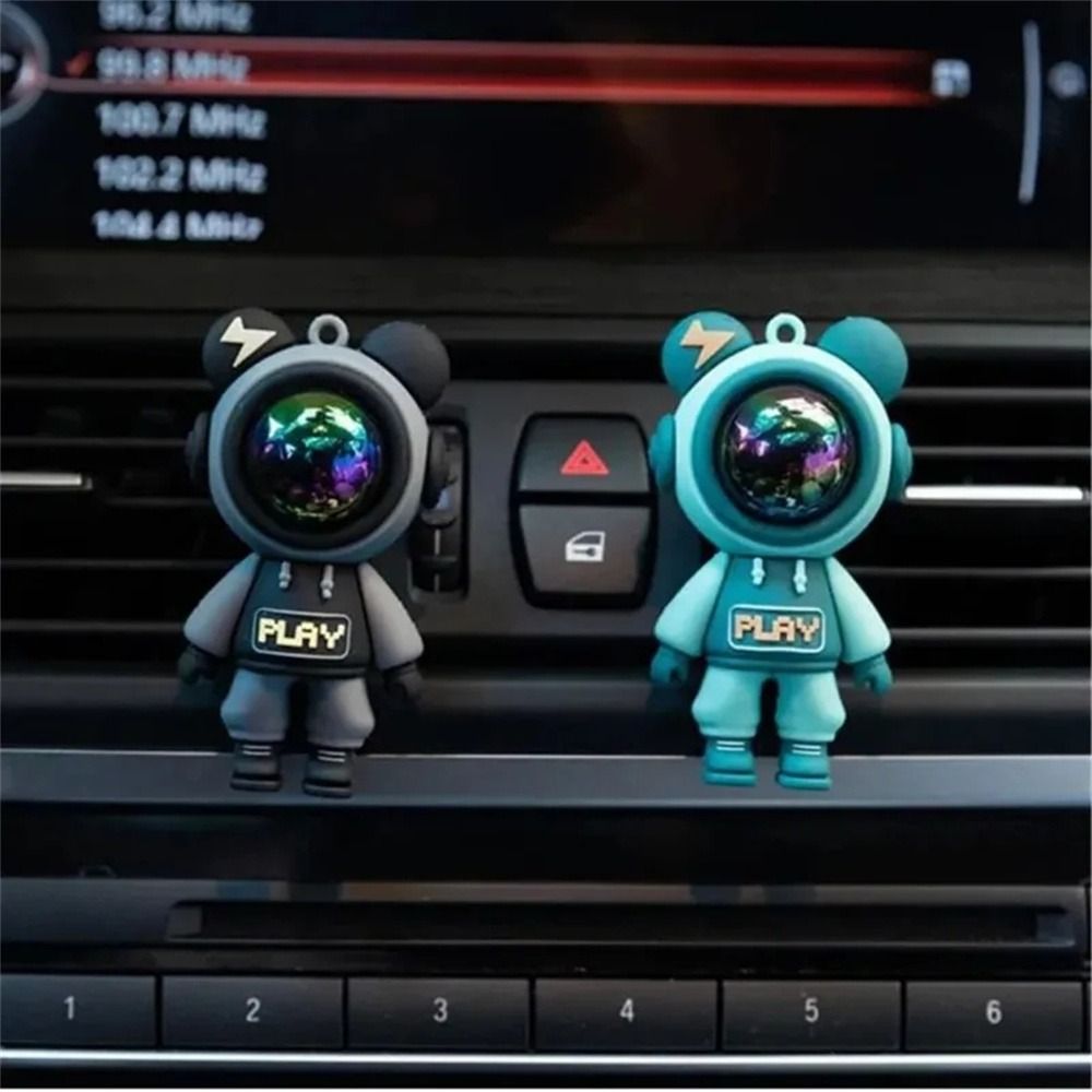 Car Air Freshener Vent - 우주비행사 자동차 아로마테라피 클립 방향제 만화