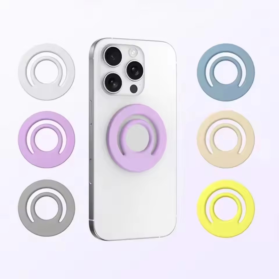 Car Accessories Gifts - 자석 실리콘 스탠드 핑거 링 차량용