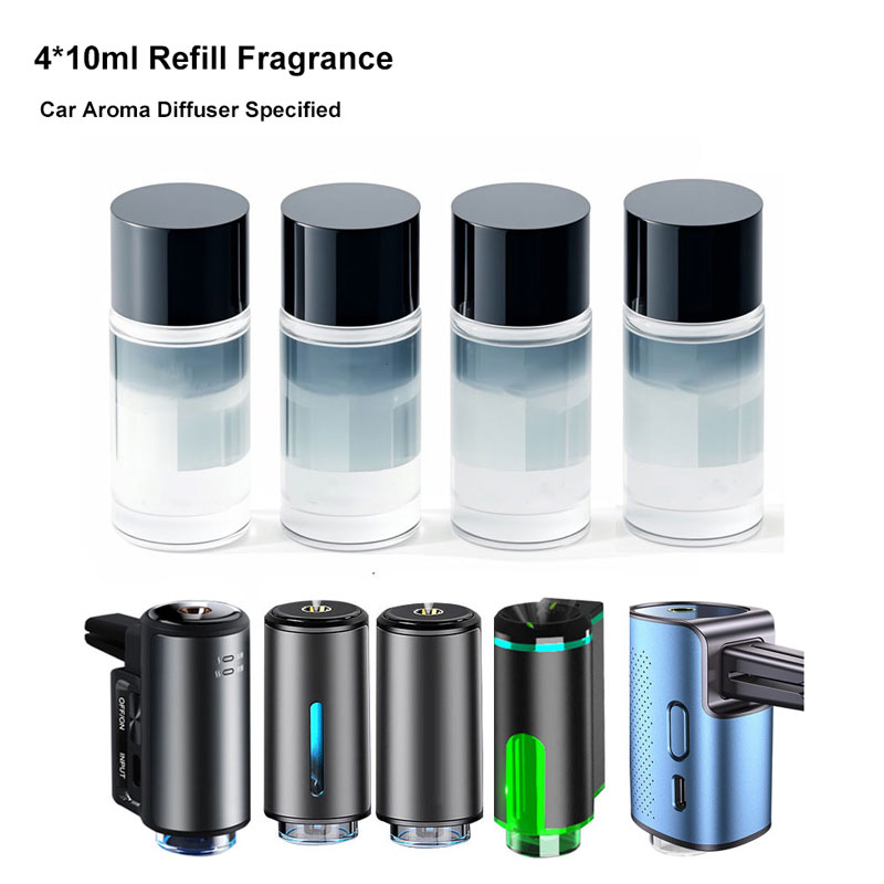 Car Air Freshener Vent - 10ml 리필 에센셜 오일 자동차 방향제