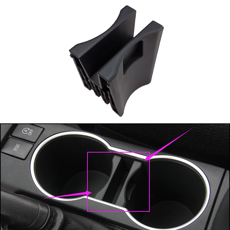 Car Cup Holder Expander - 자동차 센터 콘솔 컵 병 삽입