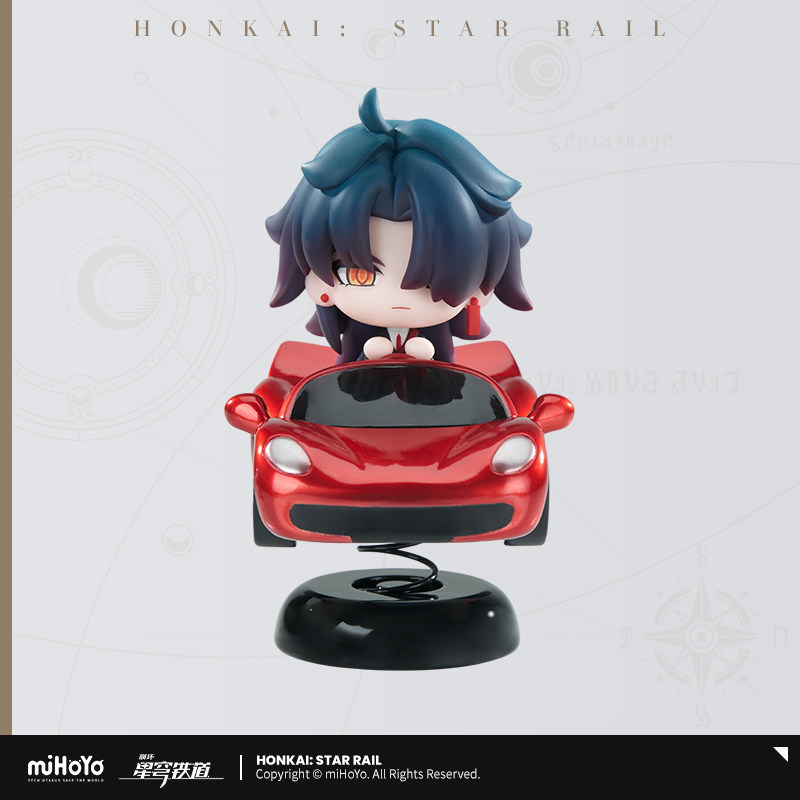 Car Accessories Toy - 혼카이: 스타 레일 블레이드 레드 스포츠카