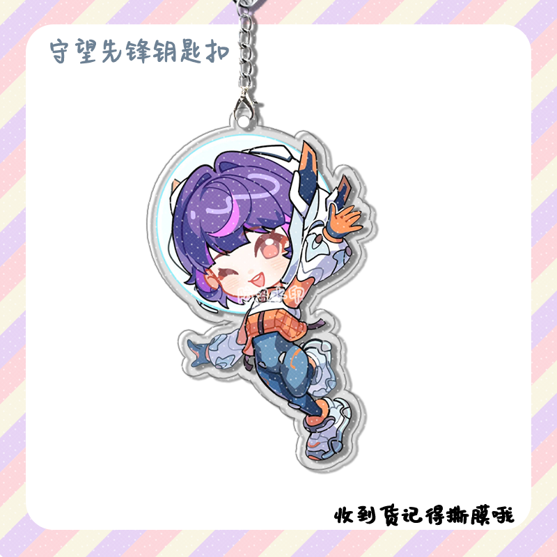 4pcs 애니메이션 게임 오버워치 콜 캐시디 귀여운 아 - Car Accessories Gifts 리뷰 및 가격