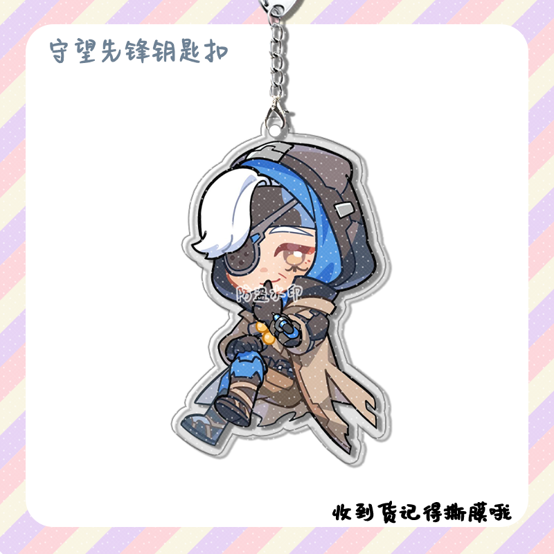 4pcs 애니메이션 게임 오버워치 콜 캐시디 귀여운 아 - Car Accessories Gifts 리뷰 및 가격