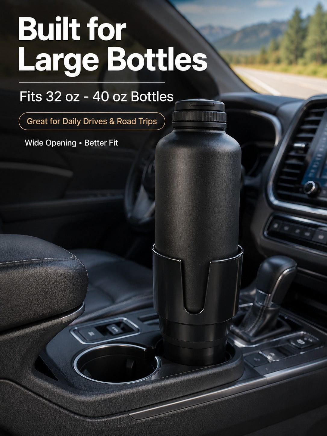 32-40온스 텀블러, 핸들 머그컵, 물병 홀더용 차량 - Car Cup Holder Expander 리뷰 및 가격