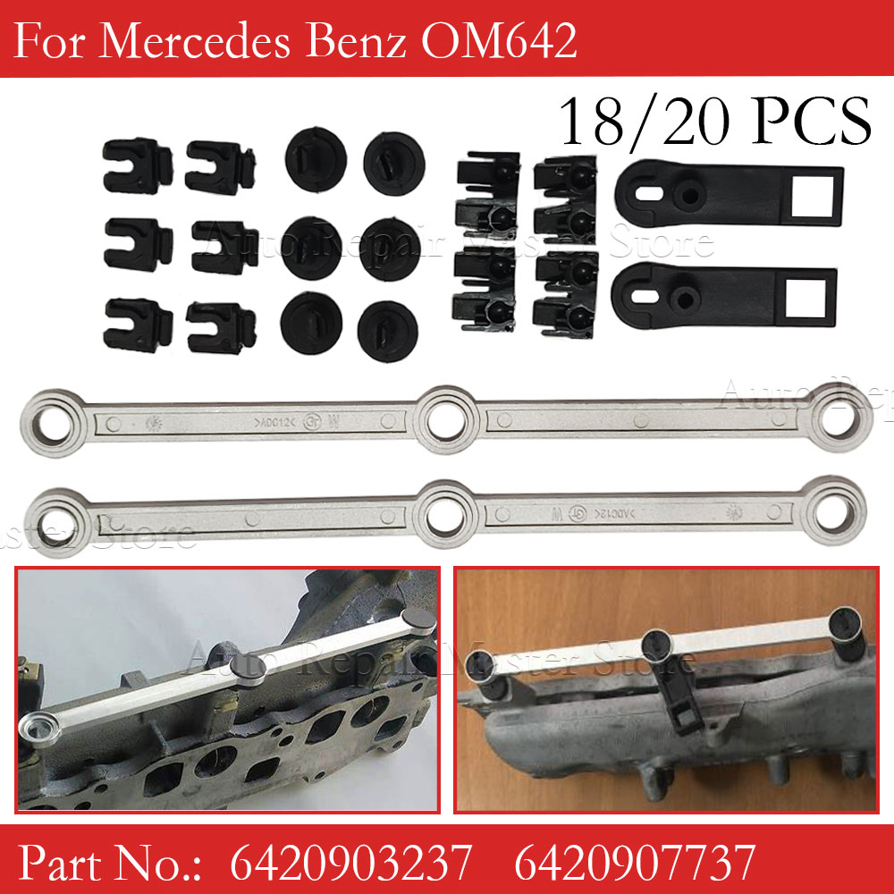 흡기 매니폴드 소용돌이 플랩 수리 러너 커넥팅 로드 키 - Car Accessories Low Price 리뷰 및 가격