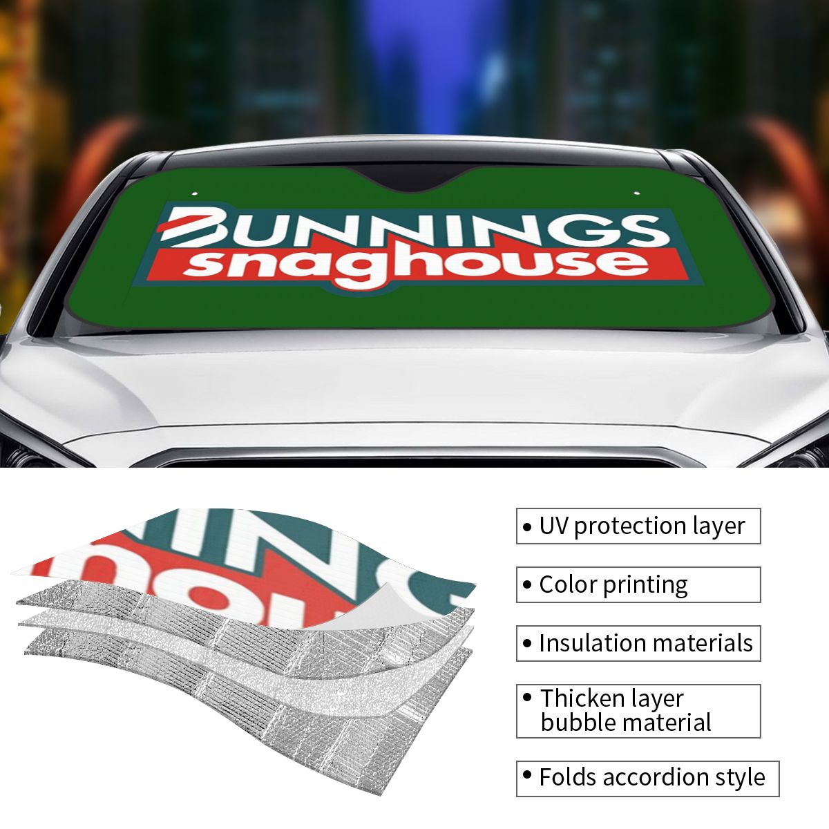 Bunnings Snaghouse 1 차양 앞 유리 자 - Car Accessories Bunnings 리뷰 및 가격