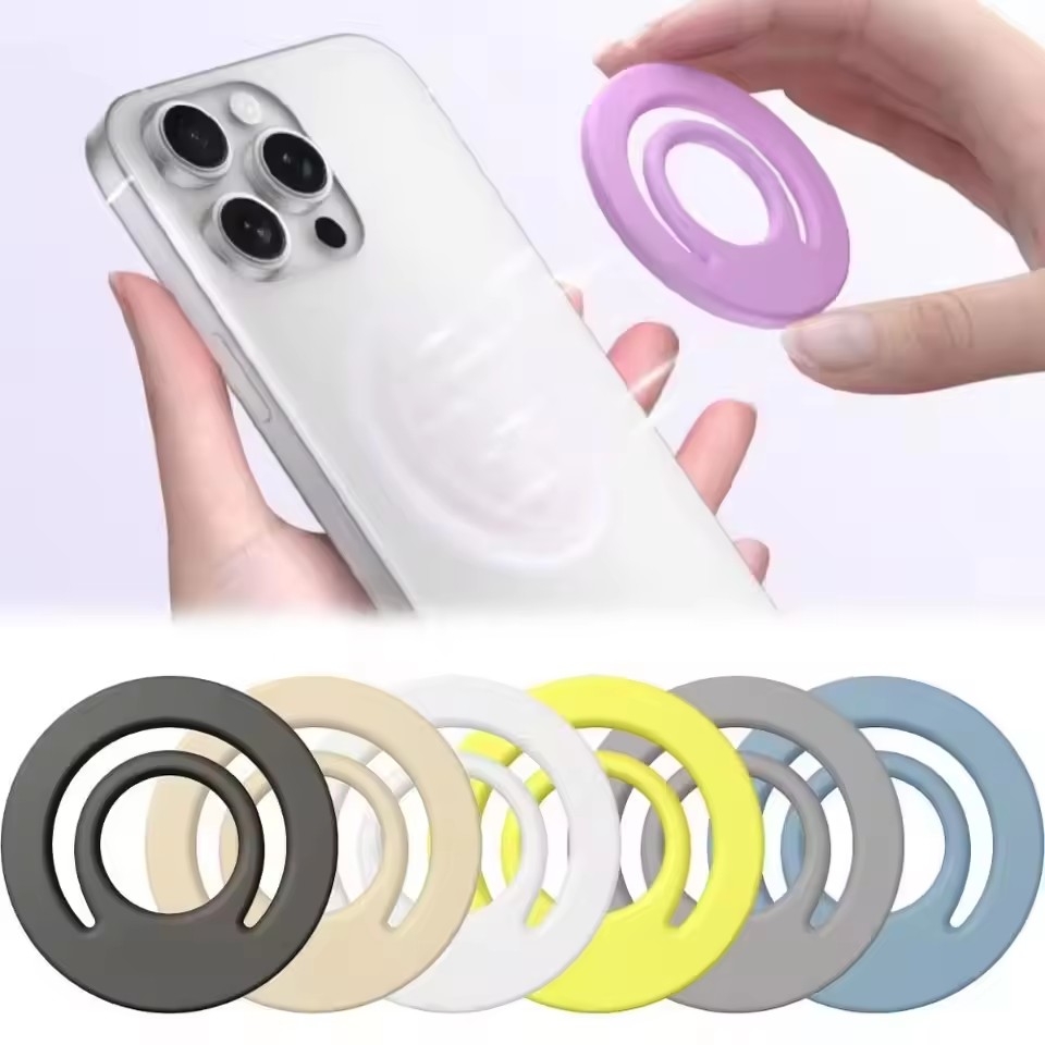 자석 실리콘 스탠드 핑거 링 차량용 핸드폰 홀더 아이폰 - Car Accessories Gifts 리뷰 및 가격