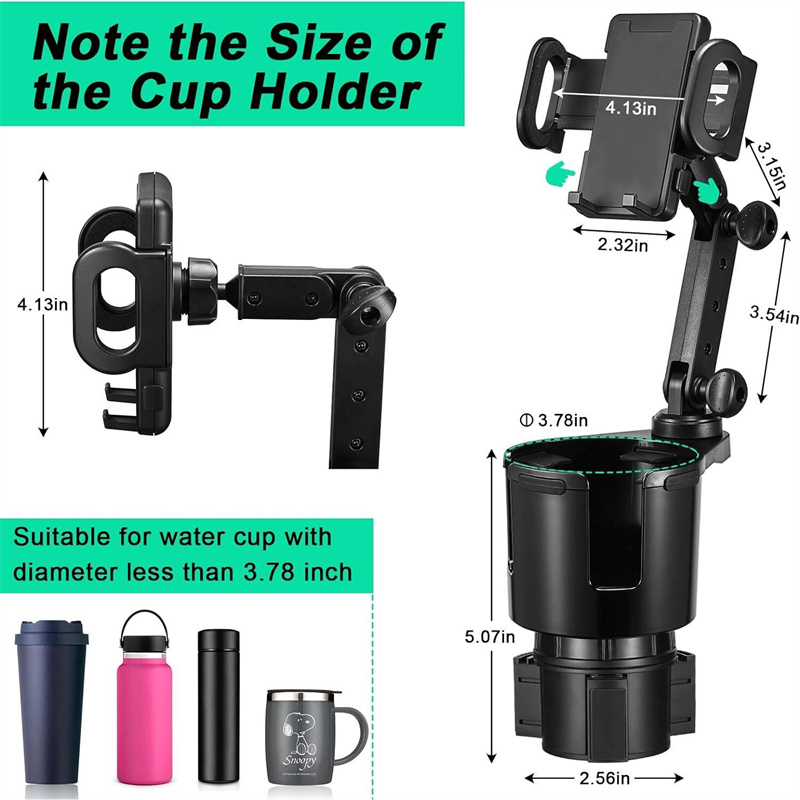 조절 가능한 범용 차량 컵 홀더 음료 홀더 확장 어댑터 - Car Cup Holder Expander 리뷰 및 가격