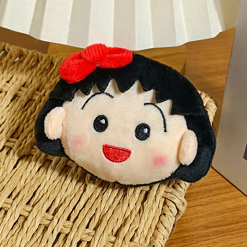 귀여운 치비 마루코짱 플러시 키체인 만화 플러시 장난감 - Car Accessories Toy 리뷰 및 가격