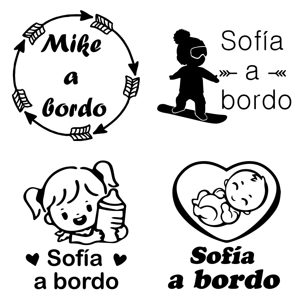 1pc 비닐 아기 bordo 다채로운 자동차 스티커 자 - Car Accessories Toy 리뷰 및 가격