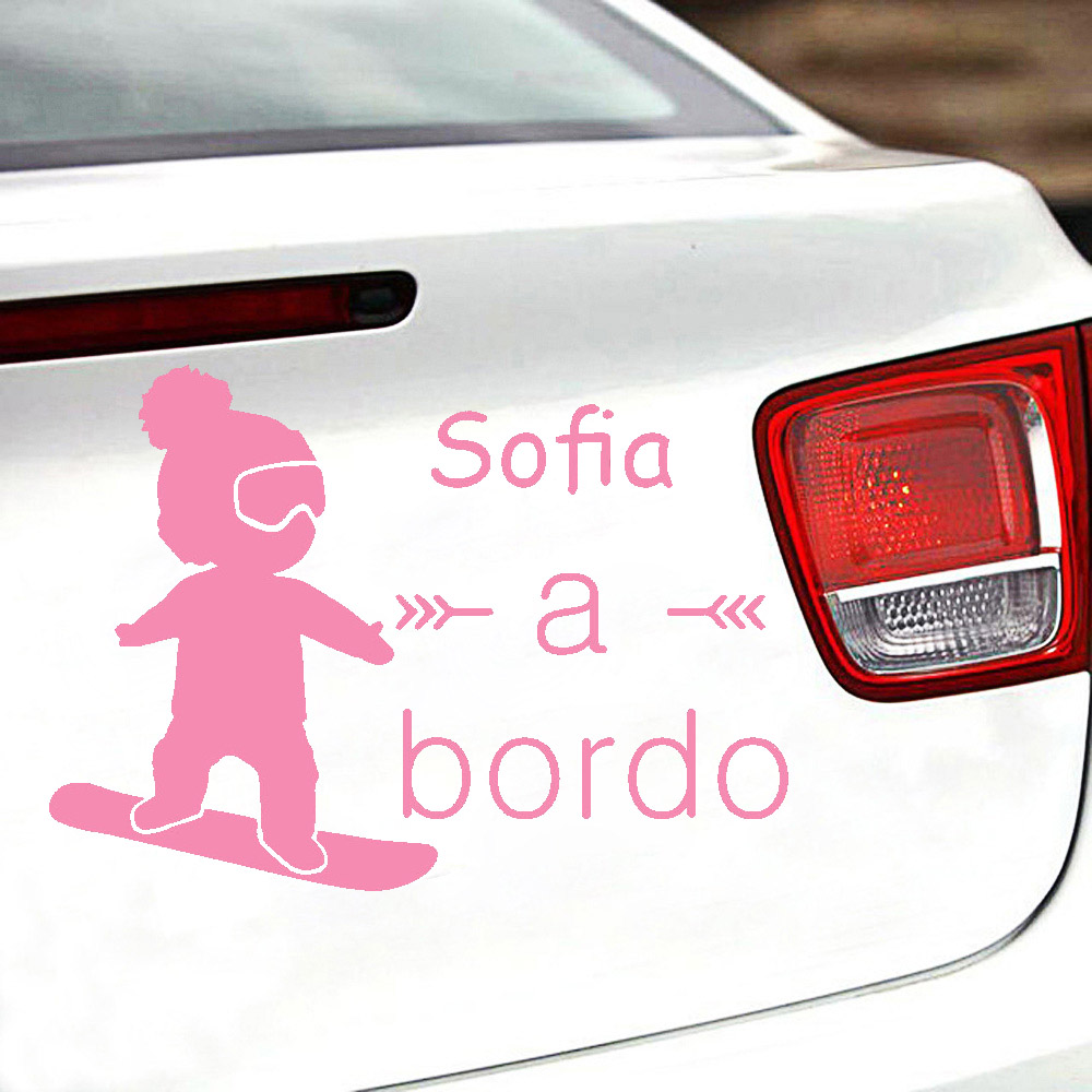 1pc 비닐 아기 bordo 다채로운 자동차 스티커 자 - Car Accessories Toy 리뷰 및 가격
