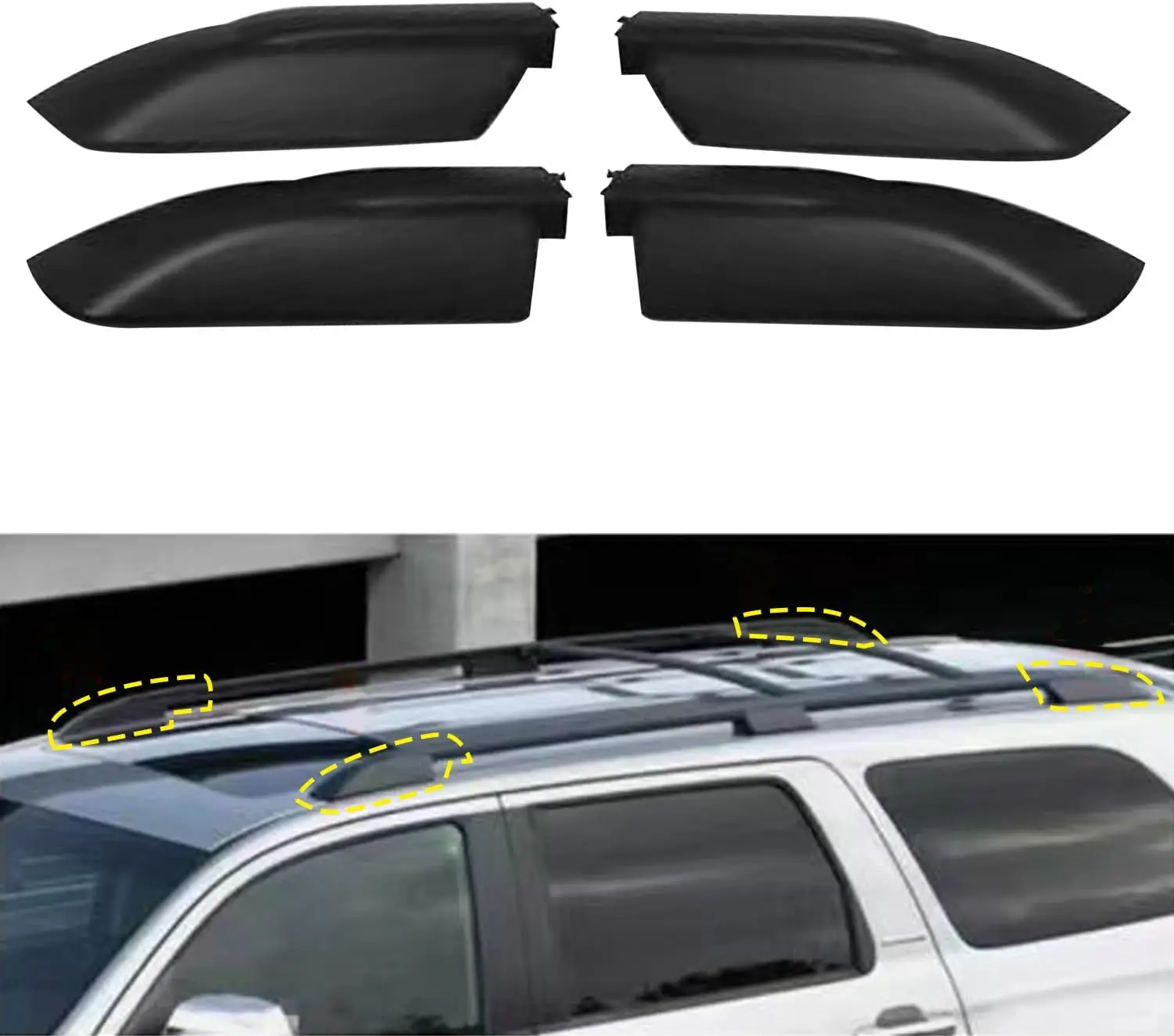 토요타 세쿼이아 2008-2022용 차량 루프랙, 러기 - Car Roof Rack Cross Bar 리뷰 및 가격