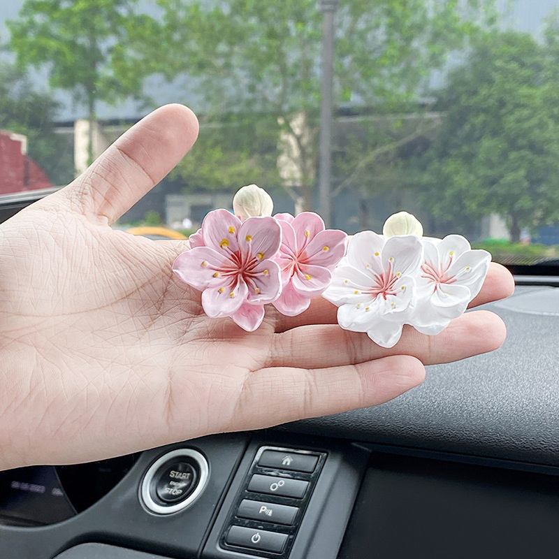 1pc 자동차 패션 작은 절묘한 향수 클립 꽃 모양 공 - Car Air Freshener Vent 리뷰 및 가격