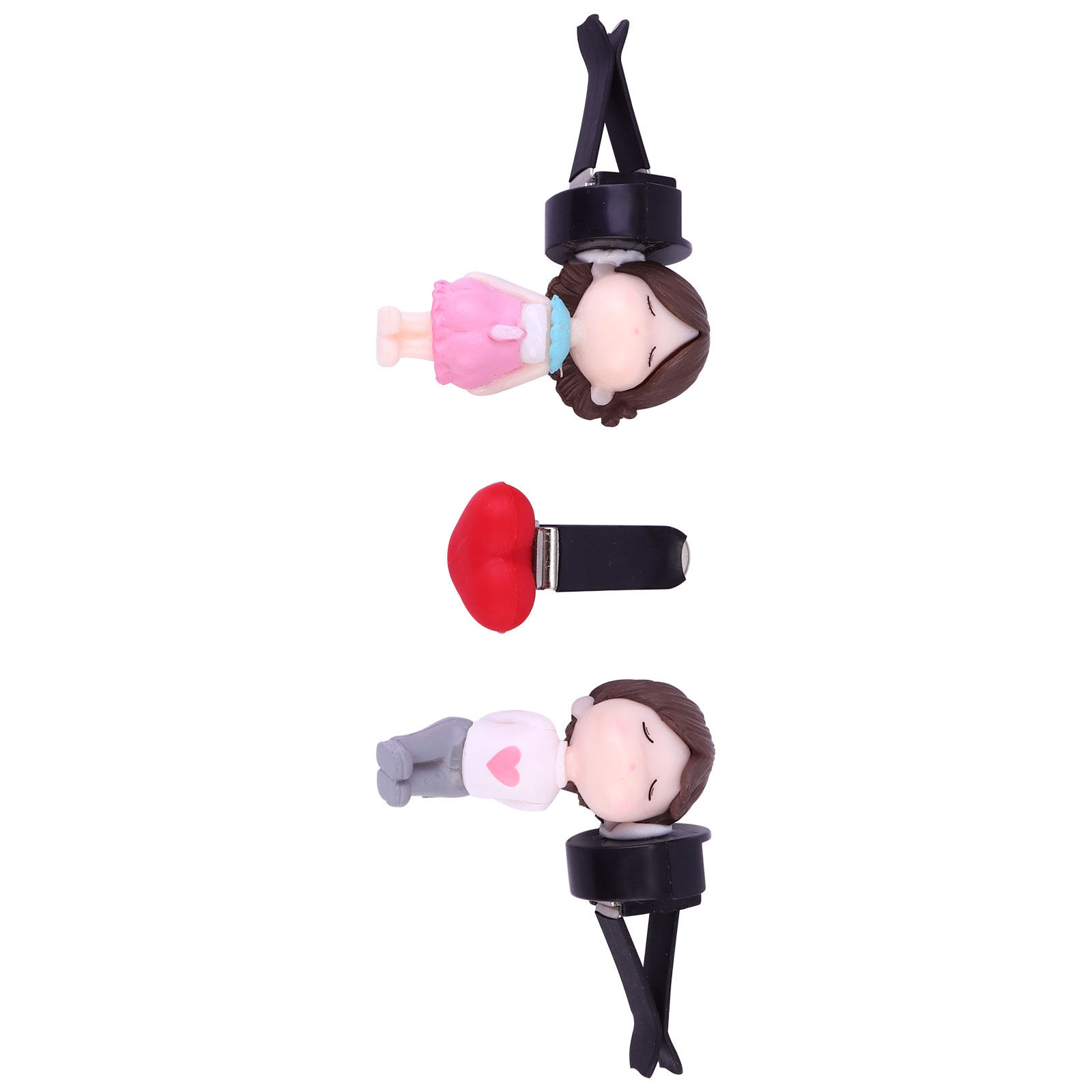 1세트 귀여운 커플 디자인 자동차 아로마테라피 클립 방 - Car Air Freshener Vent 리뷰 및 가격