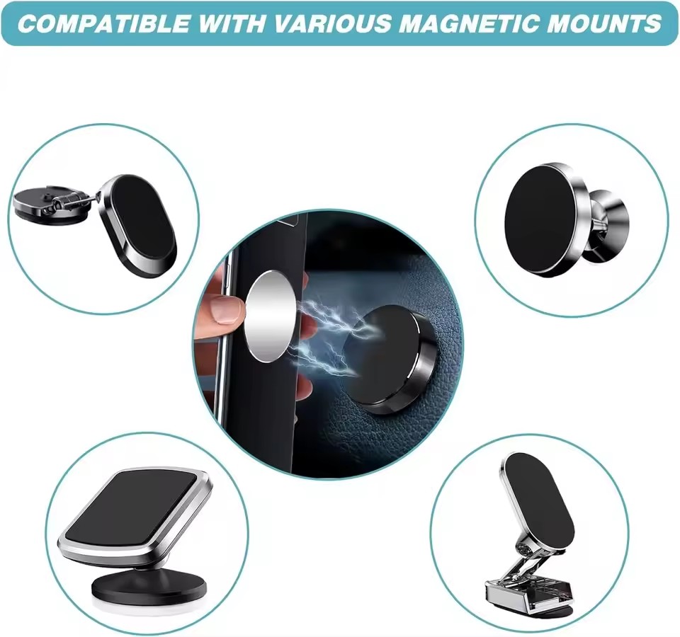 50/1PCS 자석 자동차 전화 홀더에 대 한 금속 플 - Car Accessories Gifts 리뷰 및 가격